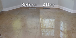 Travetine Marble Floors